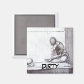 Dish Washer Status Magnet (Vorderseite/Rückseite)
