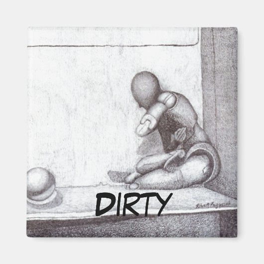 Dish Washer Status Magnet (Vorne)