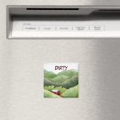 Dish Washer Status Magnet (In Situ (Geschirrspüler))