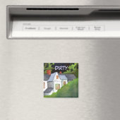 Dish Washer Status Magnet (In Situ (Geschirrspüler))