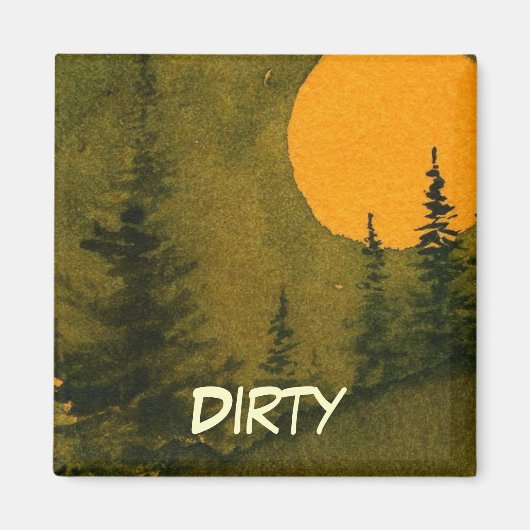 Dish Washer Status Magnet (Vorne)