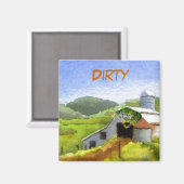 Dish Washer Status Magnet (Vorderseite/Rückseite)