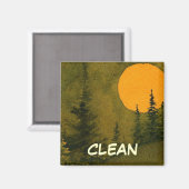 Dish Washer Status Magnet (Vorderseite/Rückseite)