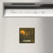 Dish Washer Status Magnet (In Situ (Geschirrspüler))