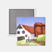 Dish Washer Status Magnet (Vorderseite/Rückseite)