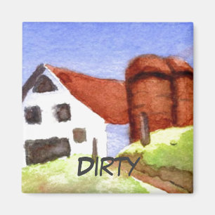 Dish Washer Status Magnet