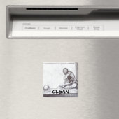 Dish Washer Status Magnet (In Situ (Geschirrspüler))