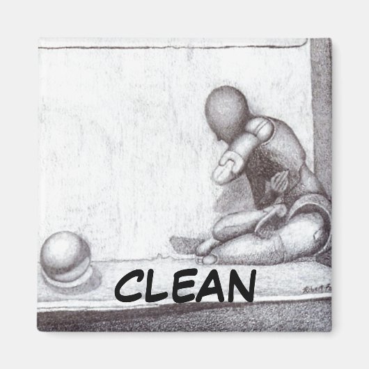 Dish Washer Status Magnet (Vorne)