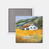 Dish Washer Status Magnet (Vorderseite/Rückseite)