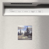 Dish Washer Status Magnet (In Situ (Geschirrspüler))