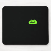 Dishonest Frog Behave No Frog Funny Cute Frog Love Mousepad (Vorne)