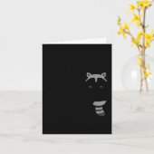 Dishonest Raccoon Funny Raccoon Meme Behave No Car Karte (Gelbe Blume)