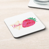 Dishonestly Yours Getränkeuntersetzer (Linke Seite)