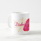 Dishonestly Yours Kaffeetasse (Vorderseite Links)