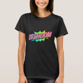Dishoom-schwarz T-Shirt (Vorderseite)
