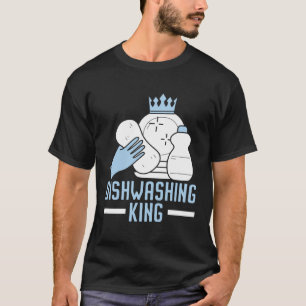 Dishwasher Job Profession Restaurant Mitarbeiter D T-Shirt