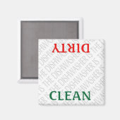 DISHWASHER MAGNET (Vorderseite/Rückseite)
