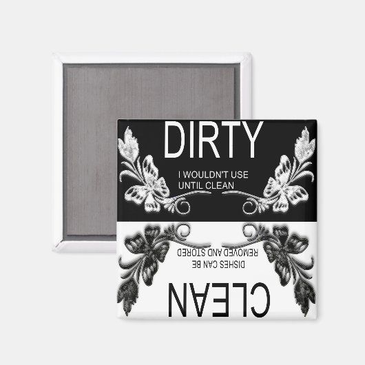 DISHWASHER MAGNET (Vorderseite/Rückseite)