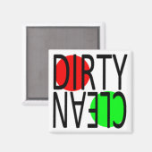 DISHWASHER MAGNET: KREISE MAGNET (Vorderseite/Rückseite)