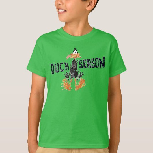 Disintegrated DAFFY DUCK™ "Entensaison" T-Shirt (Vorderseite)