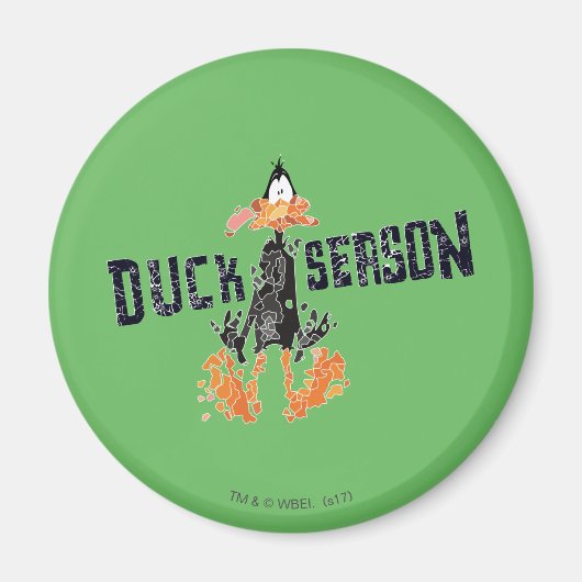 Disintegration DAFFY DUCK™ "Duck Season" Magnet (Vorne)