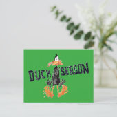 Disintegration DAFFY DUCK™ "Duck Season" Postkarte (Stehend Vorderseite)