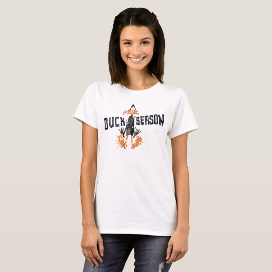 Disintegration DAFFY DUCK™ "Duck Season" T-Shirt (Vorne ganz)