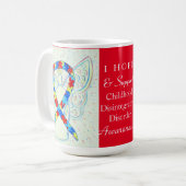 Disintegrative Kinderkrankheit (CDD) Multifunktion Kaffeetasse (Vorderseite Links)