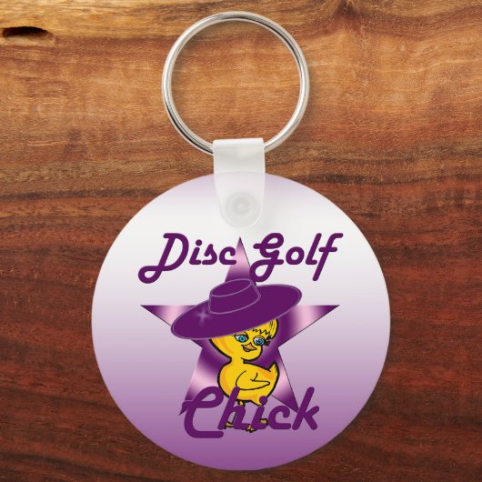 Disk Golf #9 Schlüsselanhänger (Vorderseite)