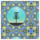 Disk Golf Abstrakt Basket 5 Stoff (Nahaufnahme)