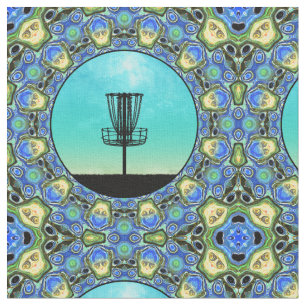 Disk Golf Abstrakt Basket 5 Stoff