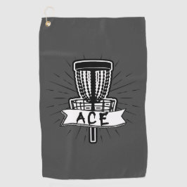 Disk Golf Ace Disk Handtuch