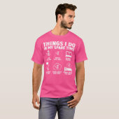 Disk Golf Art für Kid Disk Golf Player Disk Golfer T-Shirt (Vorne ganz)