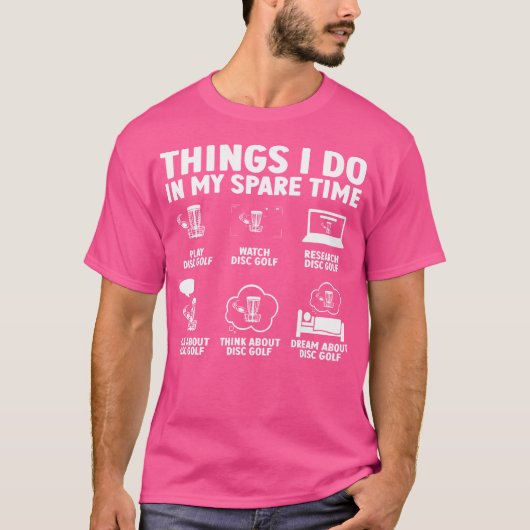 Disk Golf Art für Kid Disk Golf Player Disk Golfer T-Shirt (Vorderseite)