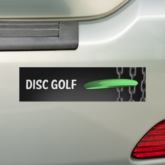 Disk Golf Autoaufkleber (Auf Auto)