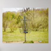 Disk Golf Basket 7 Poster (Vorne)