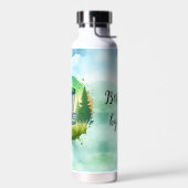 Disk Golf Basket | Bester Vater von Par Trinkflasche (Links)