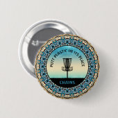 Disk Golf Basket Button (Vorne & Hinten)