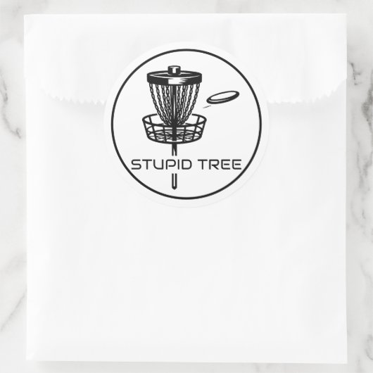 Disk Golf Basket & Disk Stickers (Tasche)