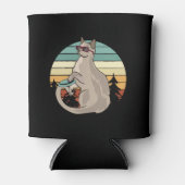 Disk Golf Basket Funny Cat Gift Player Dosenkühler (Vorderseite)