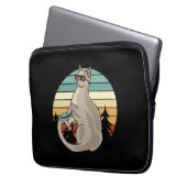 Disk Golf Basket Funny Cat Gift Player Laptopschutzhülle (Vorderseite Links)
