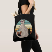 Disk Golf Basket Funny Cat Gift Player Tasche (Von Nahem)