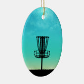 Disk Golf Basket Keramikornament (Rechts)