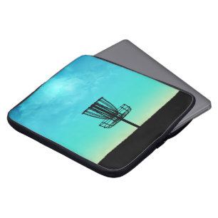 Disk Golf Basket Laptopschutzhülle