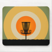 Disk Golf Basket Mousepad (Vorne)