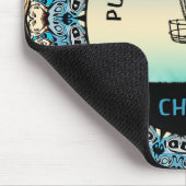 Disk Golf Basket Mousepad (Ecke)