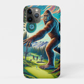 Disk Golf Bigfoot im Wald Case-Mate iPhone Hülle (Rückseite)
