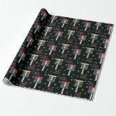 Disk Golf Birthday Wrapping Paper Geschenkpapier (Ungerollt)