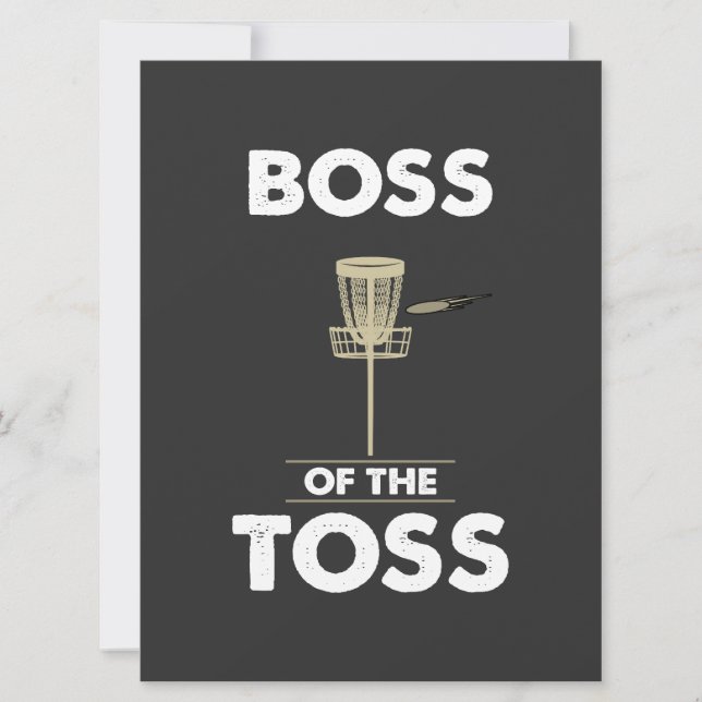 Disk Golf - Boss of the Toss (Vorderseite)