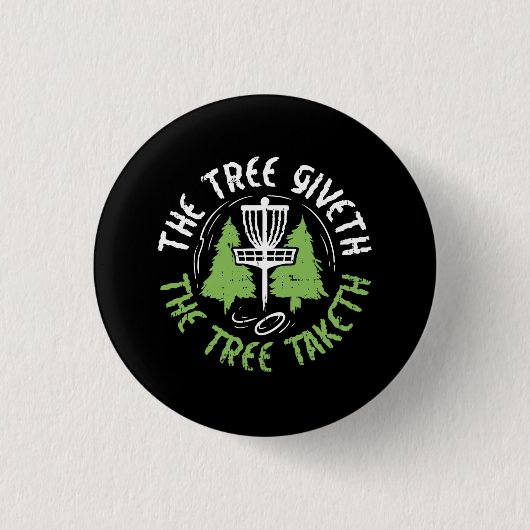 Disk Golf Button (Vorderseite)